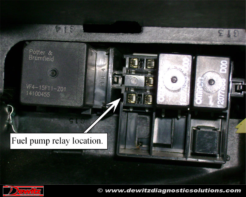 2000 Gmc sierra fuel pump fuse location #3