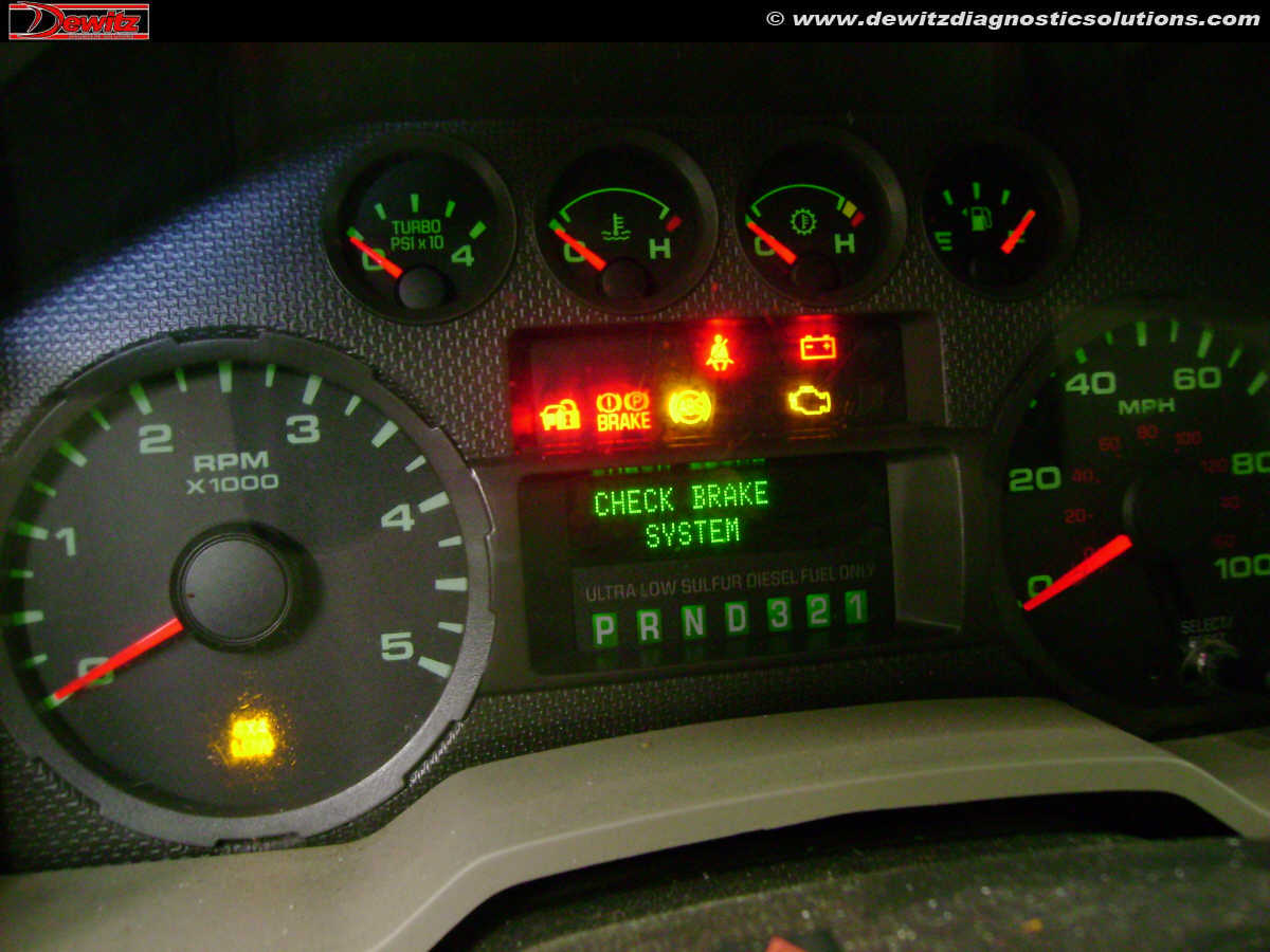 2005 f150 instrument panel lights