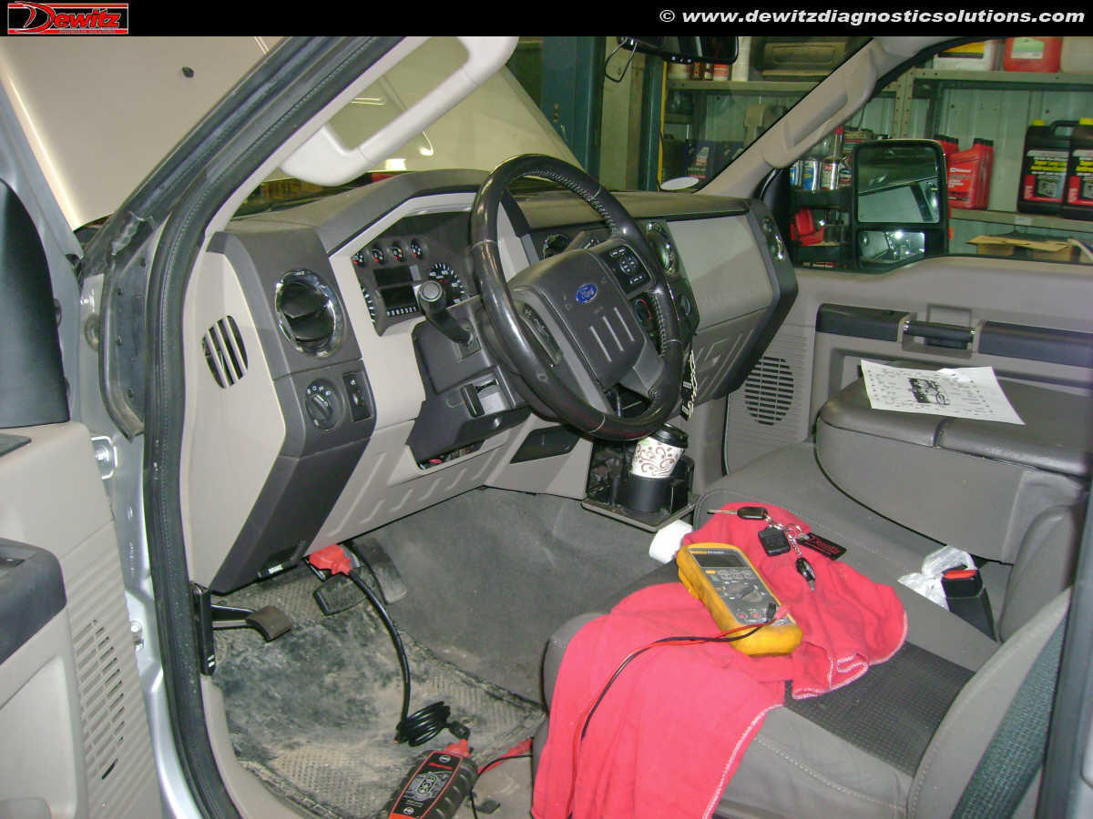2010 Ford F250 Interior Cab With Versus Dewitz Diagnostic